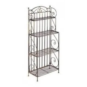 Polished Wroght Iron Rack
